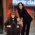 Sonia Rykiel honorée devant sa fille Nathalie et Alexandra Golovanoff