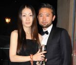 Kaito Hori et Iku Furudate lors des Prix d'Excellence de la Mode Marie Claire, le mercredi 5 octobre, à Paris.