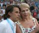 Margarita Louis-Dreyfus et Vincent Labrune le 6 août 2011 à Marseille