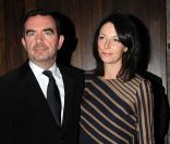 Simon Aboud et Mary McCartney arrivent à St John's Wood au Nord de Londres pour célébrer l'union de Paul McCartney et Nancy Shevell, le 9 octobre 2011.