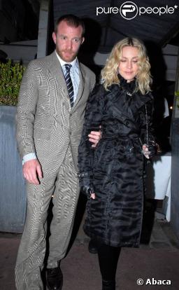Madonna et Guy Ritchie