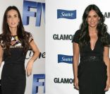 Photomontage. A gauche, Demi Moore en 2011, à droite, Demi Moore fin 2008