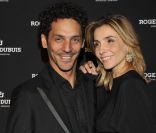 Tomer Sisley et Clotilde Courau lors de la soirée monégasque de l\'Horloger suisse Roger Dubuis. 20 octobre 2011