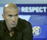 Zinedine Zidane le 14 septembre 2011 à Zagreb en Croatie