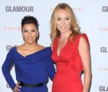 Eva Longoria et Victoria Smurfit lors de la soirée Reel Glamour Awards à Los Angeles le 24 octobre 2011