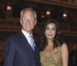 Lutz Bethge et Teri Hatcher à la soirée Montblanc Awards, le mardi 25 octobre 2011.