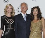 Sarah Marshall, Lutz Bethge et Teri Hatcher à la soirée Montblanc Awards, le mardi 25 octobre 2011.