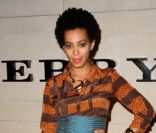 Solange Knowles lors de la soirée Burberry organisée à Los Angeles le 26 octobre 2011