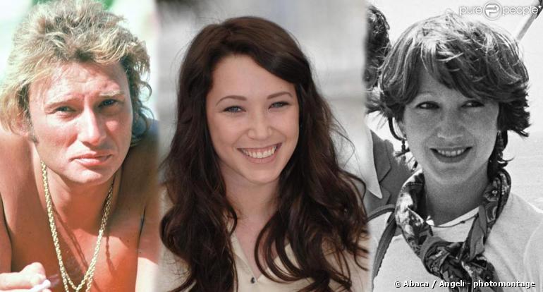 Johnny Hallyday, Laura Smet et Nathalie Baye