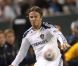 David Beckham le 16 octobre 2011 lors d'un match face aux Chivas USA au Home Depot Center de Los Angeles