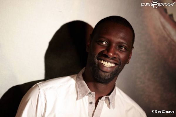 Omar Sy à Paris pour l'avant-première d'Intouchables le 18 octobre 2011