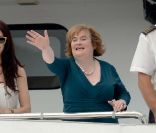 Croisière Susan Boyle organisée par le  Daily Telegraph  et Sony, à Sydney, le 7 novembre 2011.