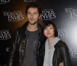 Simon Buret et Linh-Dan Pham lors de l'avant-première de Toutes nos envies, le 7 novembre 2011.
