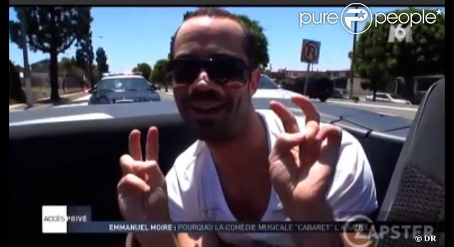 Emmanuel Moire arrêté par la police aux Etats-Unis, devant les caméras d'Accès Privé, en octobre 2011