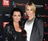 Kyle Richards et Taylor Armstrong lors de la TV Guide Hot List Party, le lundi 7 novembre à Los Angeles.
