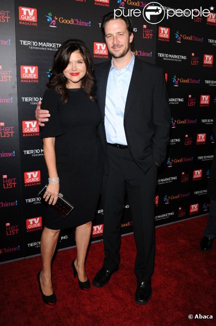 Tiffani Thiessen et son mari lors de la TV Guide Hot List Party, le lundi 7 novembre à Los Angeles.