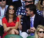 Pippa Middleton et Alex Loudon à Wimbledon en juin 2011.