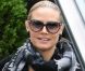 Heidi Klum, sa maman Erna, et ses filles Lou et Leni font du shopping à Los Angeles, le 12 novembre 2011.