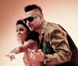 TAL et Sean Paul sur le tournage du clip <em>Waya Waya</em>, 2011.