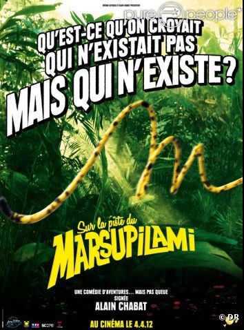 L'affiche du film Sur la piste du Marsupilami