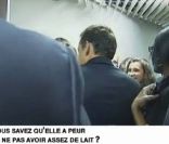 Nicolas Sarkozy fait des confidences sur l'allaitement à Bordeaux, le 15 novembre 2011 : 