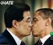 Campagne Unhate de Benetton avec Hu Jintao et Barack Obama, novembre 2011.