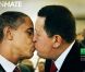 Campagne Unhate de Benetton avec Hugo Chavez et Barack Obama, novembre 2011.