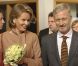 Le prince Philippe et la princesse Mathilde de Belgique étaient en visite officielle dans la province du Luxembourg le 16 novembre 2011.