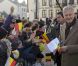 A Neufchâteau, le prince Philippe et la princesse Mathilde de Belgique ont été ovationnés, lors de leur visite officielle dans la province du Luxembourg le 16 novembre 2011.