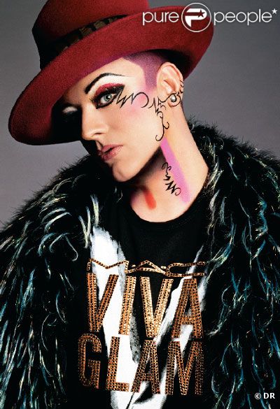 Boy George, campagne Viva Glam de MAC V.