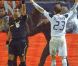 David Beckham le 20 novembre 2011 au Home Depot Center de Carson à Los Angeles après sa victoire en finale du championnat des États-Unis
