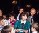 Danielle Mitterrand au Noël des enfants à l'Élysée, le 19 décembre 1985.