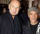 Pierre et Gilles ont assisté à la soirée de la galerie du Passage à Paris le 21 novembre 2011