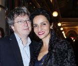 Henri Seydoux et Farida Khelfa ont assisté à la soirée de la galerie du Passage à Paris le 21 novembre 2011