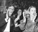 Jean Rochefort et son épouse Nicole lors du Gala de l'Union des artistes 1981.