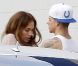 Jennifer Lopez et Casper Smart ne peuvent plus se quitter lors d'une pause entre deux répétitions de danse à Los Angeles le 18 novembre 2011
