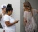 Jennifer Lopez entre deux répétitions de danse à Los Angeles le 18 novembre 2011