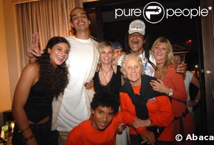 Joakim Noah en famille