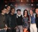 Taio Cruz, RedOne, Pitbull et son amie, et Jean-Roch lors de la soirée spéciale RedOne, au VIP ROOM à Paris le 26 novembre 2011