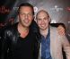 Jean-Roch et Pitbull lors de la soirée spéciale RedOne, au VIP ROOM à Paris le 26 novembre 2011