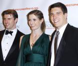 Matthew Reeve, Alexandra Reeve et Will Reeve, au gala de la fondation Reeve, à New York le 30 novembre 2011.