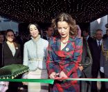 La princesse Lalla Meriem a inauguré l'ouverture du Morocco Mall à Casablanca le 1er décembre 2011