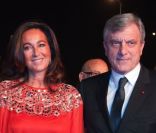 Sydney Toledano et son épouse ont assisté à l'ouverture du Morocco Mall à Casablanca le 1er décembre 2011