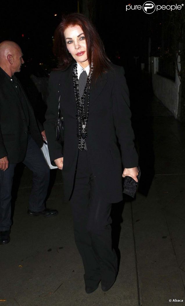 Priscilla Presley, à Los Angeles, le 18 février 2011.