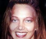 La Suédoise Lisa Johansen en couverture de son livre en 1998.