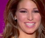 Laur Thilleman, très émue, le samedi 3 décembre 2011 à Brest à l'occasion de l'élection de Miss France 2012.