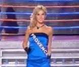 Miss Provence pendant le tableau Gilda, élection Miss France 2012, samedi 3 décembre 2011, sur TF1