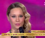  Miss Languedoc, demi-finaliste, le samedi 3 décembre 2011 à Brest à l'occasion de l'élection de Miss France 2012. 