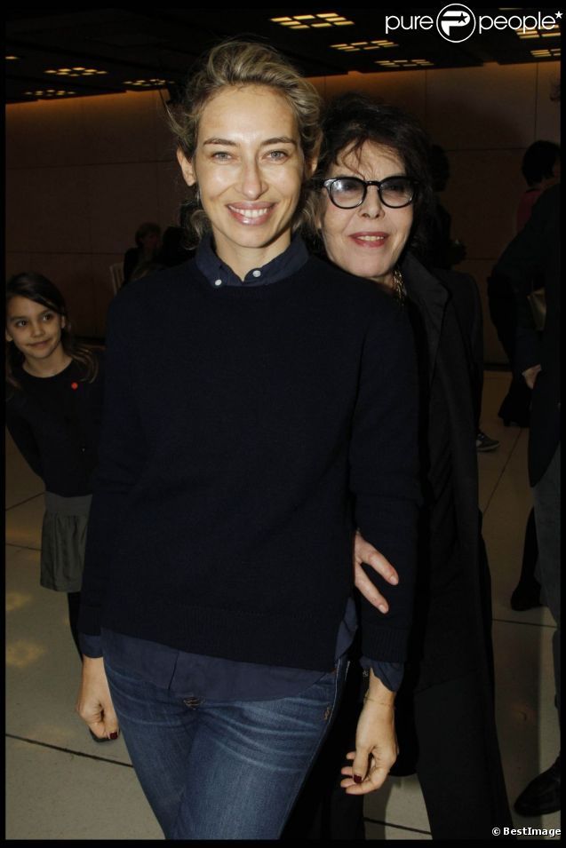 Alexandra Golovanoff et Dani lors de la représentation du ballet Cendrillon, à l'Opéra Bastille, le dimanche 4 décembre 2011.