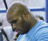 Jean-Marc Mormeck lors de son dernier entraînement public à Thiais le 3 décembre 2011